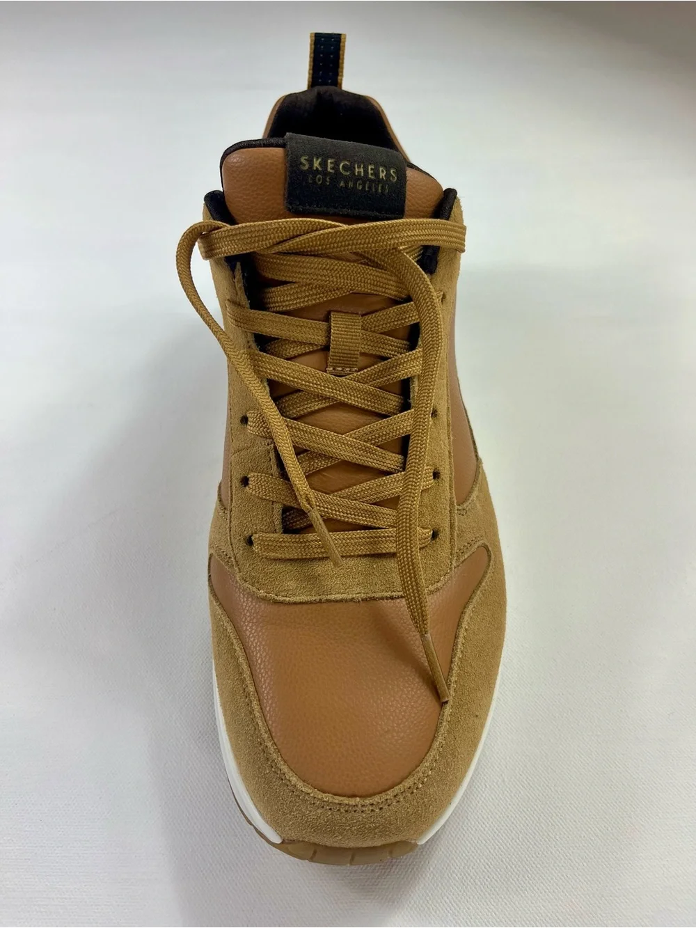 Men's Skechers Street Uno Stacre Casual Shoes, 52468 /WSK Size 11.5 Whiskey